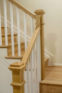 Stairway knule post