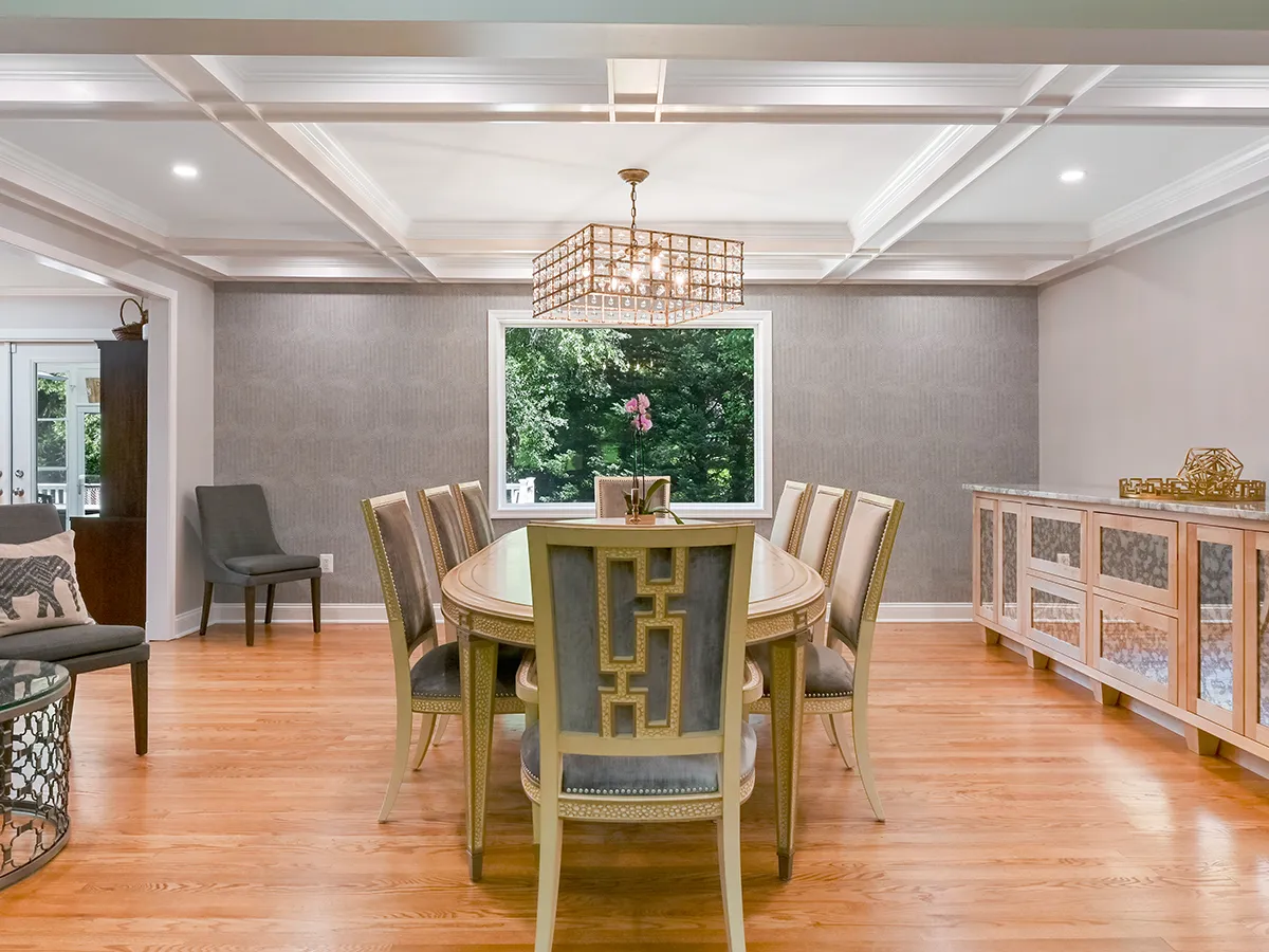 remodeled living room