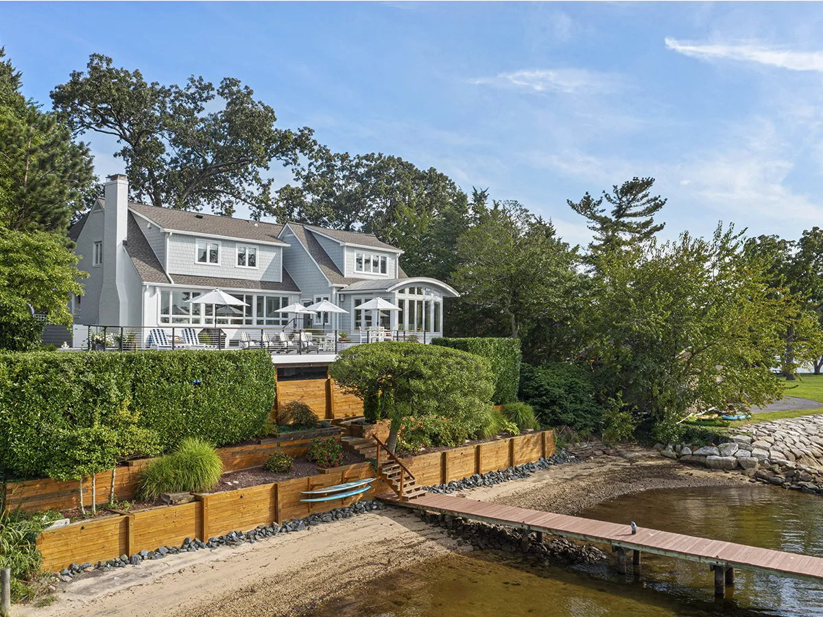 Long point road home exterior